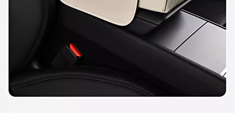 New High-End Car Armrest Box Heightening Pad Protective Cover Multifunctional Practical Leather Storage Box Car Tissue Box