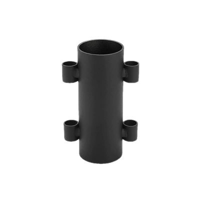 Outdoor Camping Canopy Rod Holder Tent Accessories Bracket Support Rod Fixed Pipe Rack Fishing Umbrella Adjusting Base (Çadırlar) - skylight-rod-retainer-without-nut-double