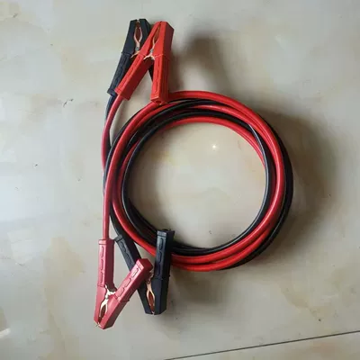 Car Battery Cable Jumper Cables Battery Connection Cable Jumper Wires (Car on the line of fire) - 21m-square-meters-each-for-positive-and-negative-poles-for-small-cars-only-not-recommended