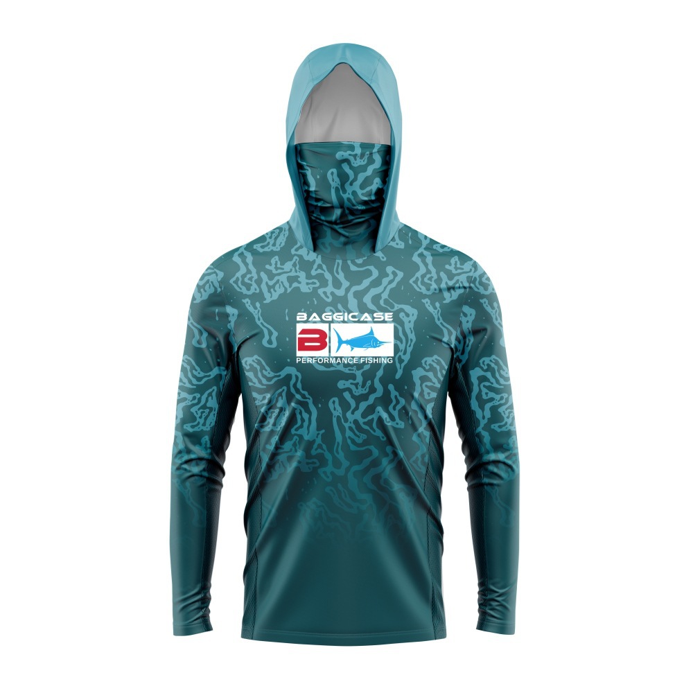 Summer travel sports suit with hood, quick dry mask, sun protection 2