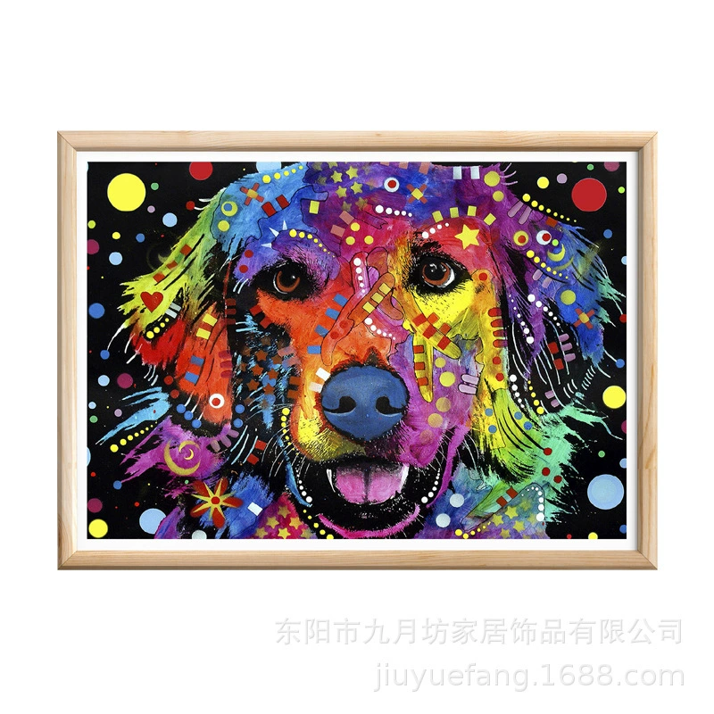 5D алмазная картина (diamond painting) 30×40 см, подсолнух/тигр/пейзаж, полный набор DIY