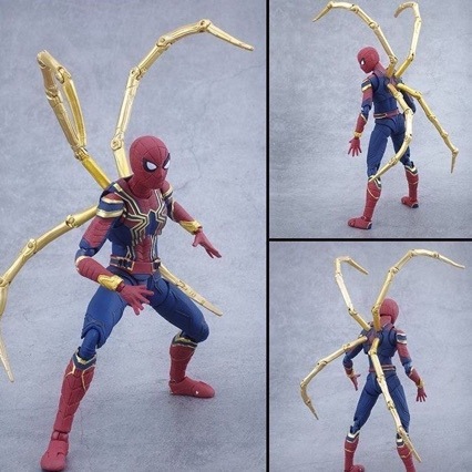 Avengers Iron Spider-Man Deluxe Edition Articulated Figure Figurine
