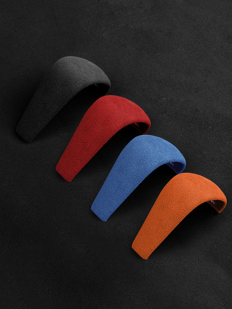 Suitable for Car Mazda Cx-30 Suede Leather Gear Handle Cover Interior Gear Head Shell Protective Cover