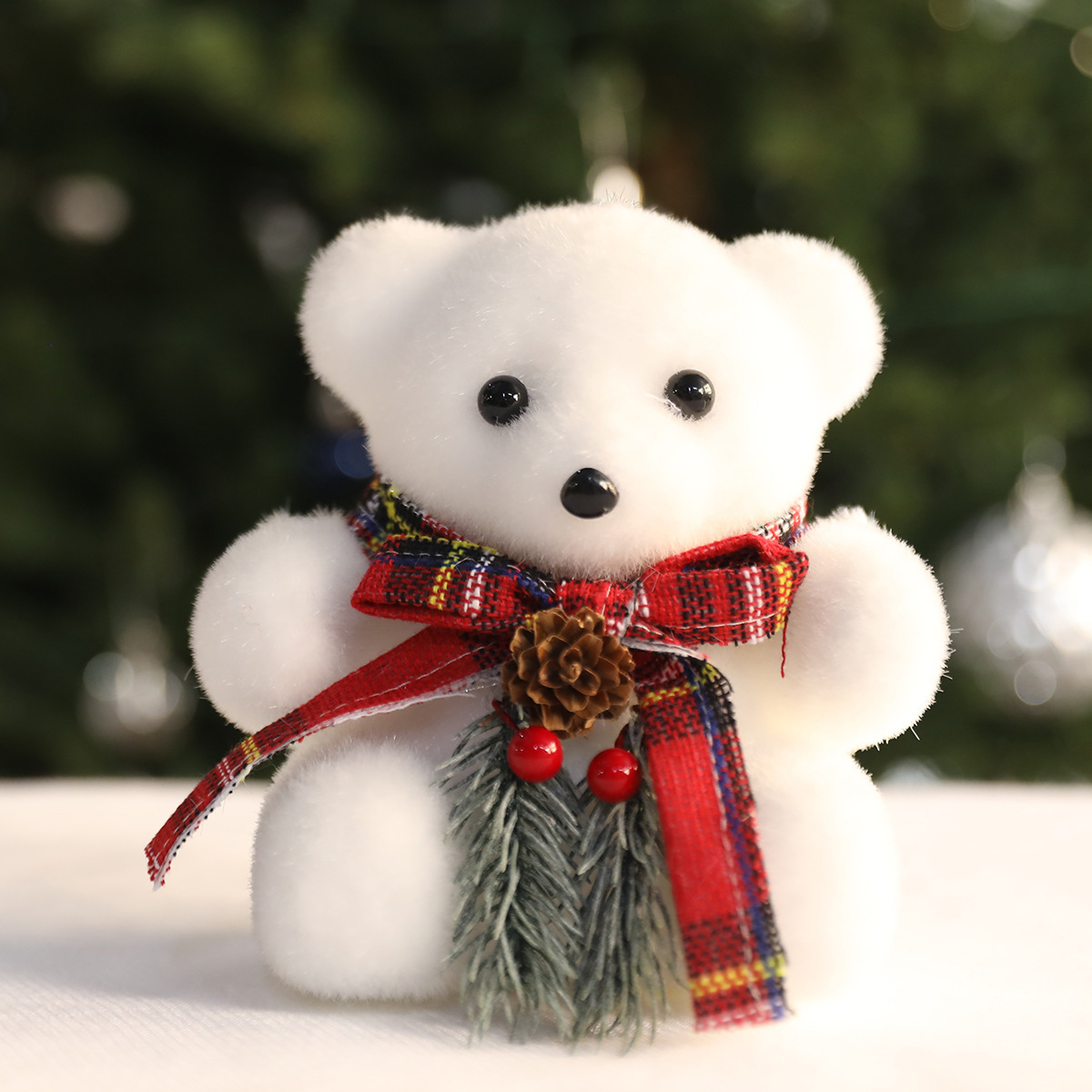 [Selección exclusiva] decoraciones de Navidad Santa colgante colgante de peluche calcetines de Navidad string colgante árbol de Navidad