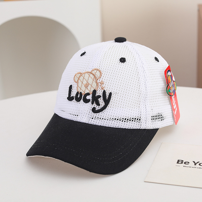 Sombreros infantiles de verano delgados sombreros solares transpirables para niños sombreros de malla sombreros sombreros de béisbol de viaje