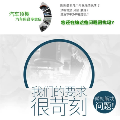 and Buick Envision — Car roof lining