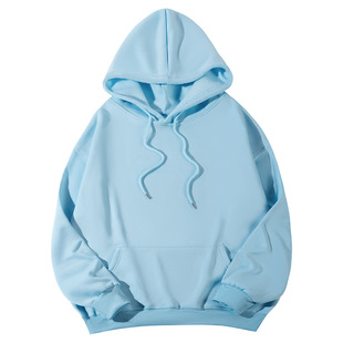 Sweatshirt Logo Class Clothes Autumn and Winter Men's and Women's Long Sleeve Coat Head Hoodie Diy Work Clothing