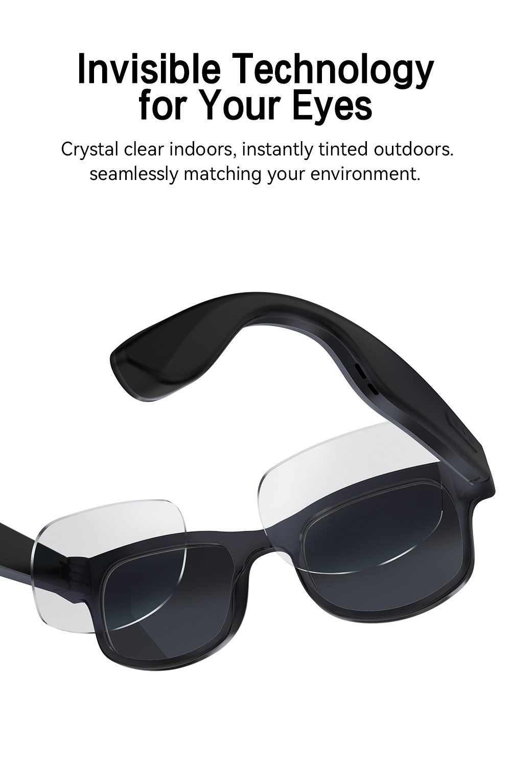Smart Glasses With Camera For Photo, Video, Calling And Translate_voghion.com