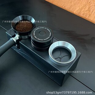 Coffee Powder Ring Magnetic Suction 8 Magnetic Powder Collector Espresso Machine Handle 51/53/58mm Anti-Flying Powder Ring Coffee
