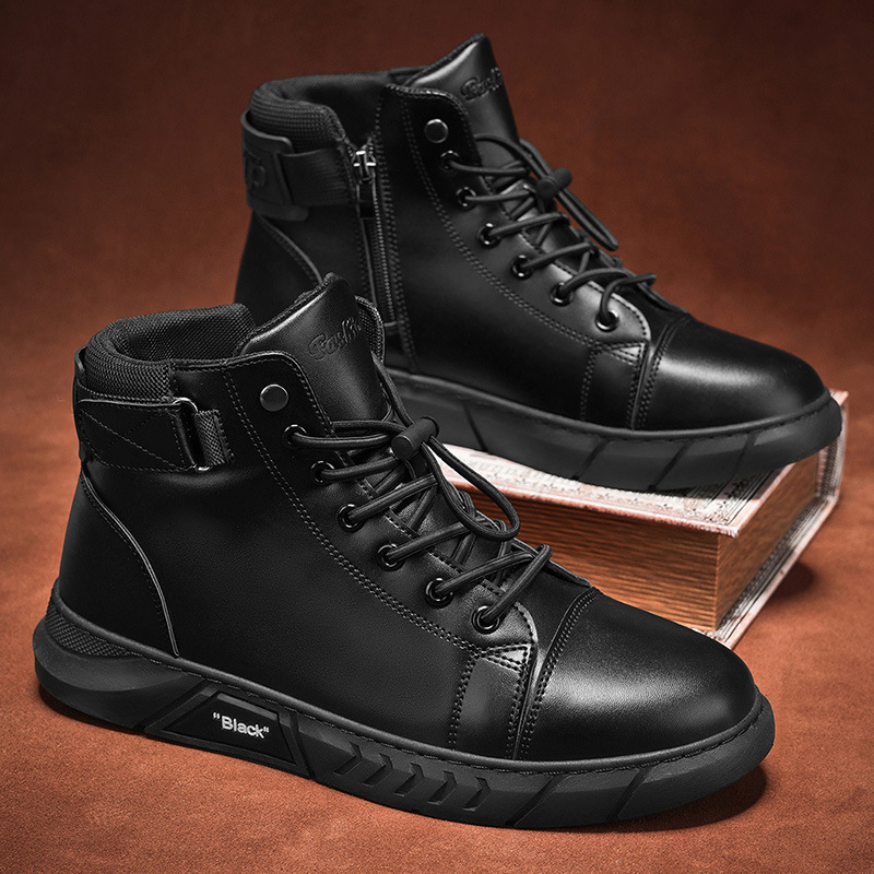 Botas Martin de suela blanda versátiles para todas las estaciones, zapatos nuevos especiales de comercio exterior de gran tamaño para hombre, transfronterizos 2025