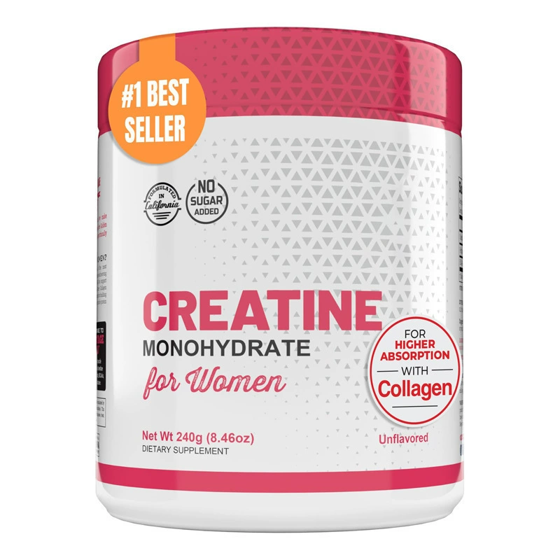 Трансграничный взрыв креатина коллагена Creatine Monohydrate for Women with Coll