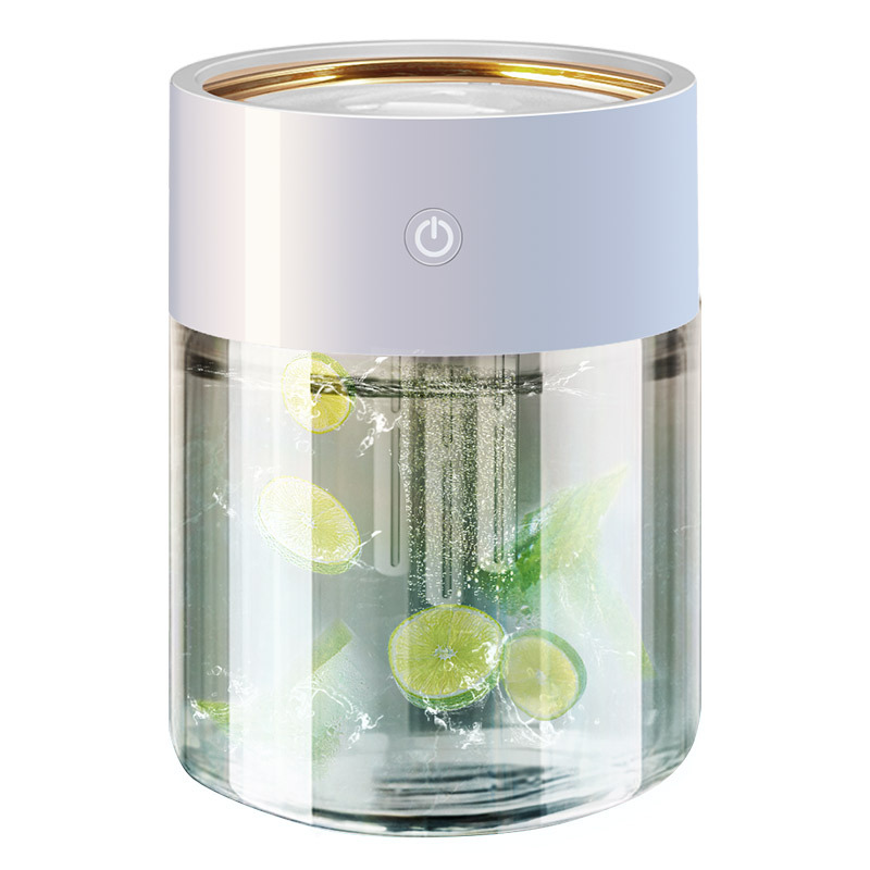 Dormitorio del hogar niebla humidificador USB Escritorio de oficina mudo atomización purificador aire coche portátil
