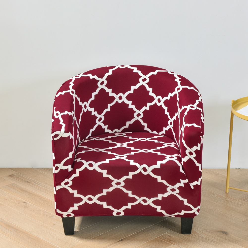 El Comercio exterior transfronterizo Silla de Bar cubierta semicírculo sofá cubierta transfronteriza sola bañera sofá cubierta