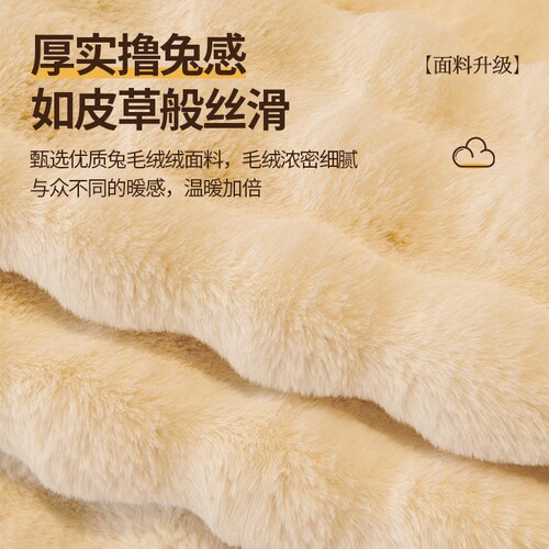 Winter Thick Plush Sofa Cushion Non-slip Empress Cover New Full Cover Blanket Full Cover Type