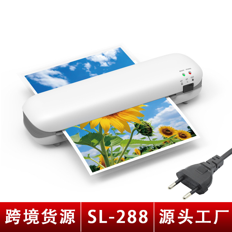 Osmile Euro SL288 plastificadora A4, máquina de embalaje y fotos, fuente directa transfronteriza