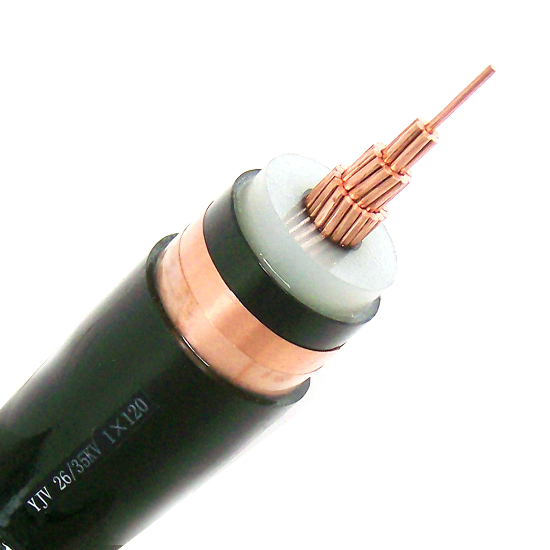 供应电线电缆,铜芯线,高压电力电缆  YJV-15KV-1*95