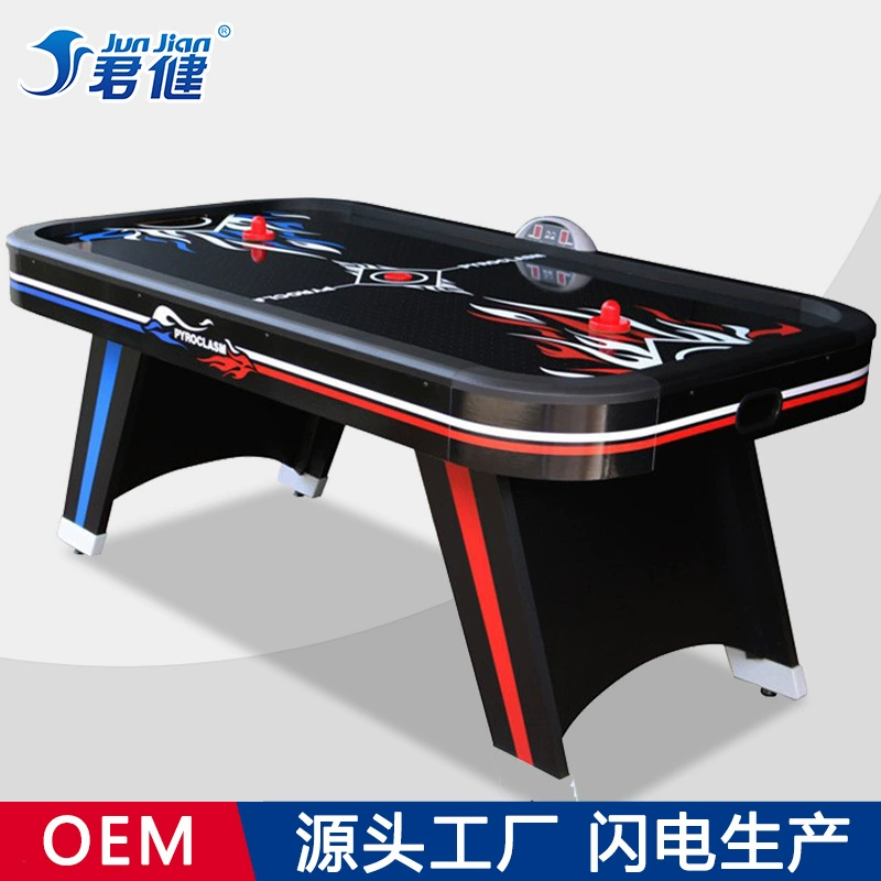 Оптовая продажа от производителя: настольный аэрохоккей для дома, игра для родителей и детей, стол с подвесным шайбой для взаимодействия между родителями и детьми