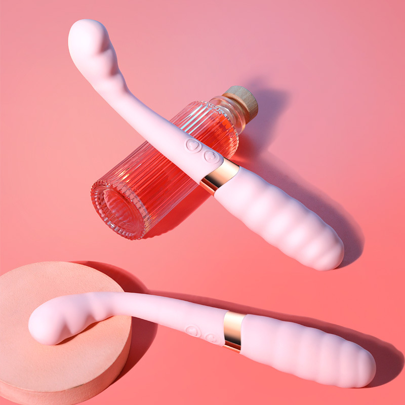 Cloud Dot Vibrator Pen Dual Shock Vibrator Insertion Massage Female Masturbator Adult Sex Toys_voghion.com