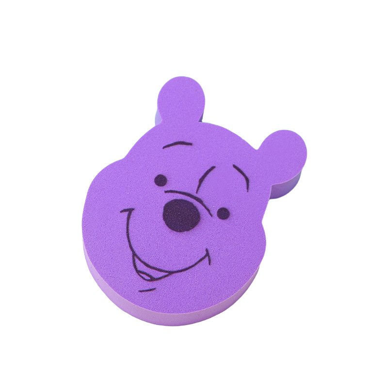 Puff plano de oso personalizado de fábrica, esponja de maquillaje sin látex de gran tamaño, cojín de aire, agua, más grande, venta al por mayor transfronteriza