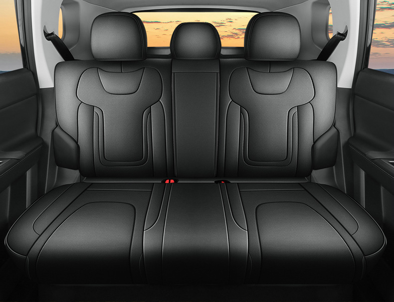 Suitable for Jietu Shanhai T1 Special Seat Cover, Fully Enclosed Seat Cover, Four-Season Universal Car Seat Cushion, Leather Seat Cushion