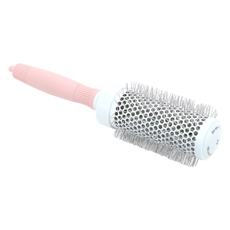 Directo de fábrica cilindro Pelo Rizado profesional modelado en polvo tubo de aluminio peine tubo de aluminio de aire térmico de cerámica peine del pelo