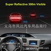 Transport, retroreflective protective night sticker