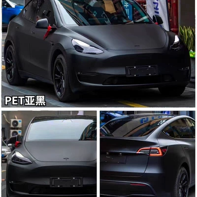 Car Wrap Film for Color Change, Pet Auto Color Change Film - pet-sub-black-152m-x-165m