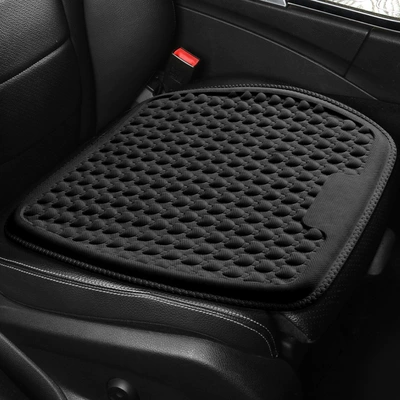 with Space-Suspended Sitting Sensation, Cooling: Seat cushion, seat cover - pt-gel-square-pad-obsidian-black