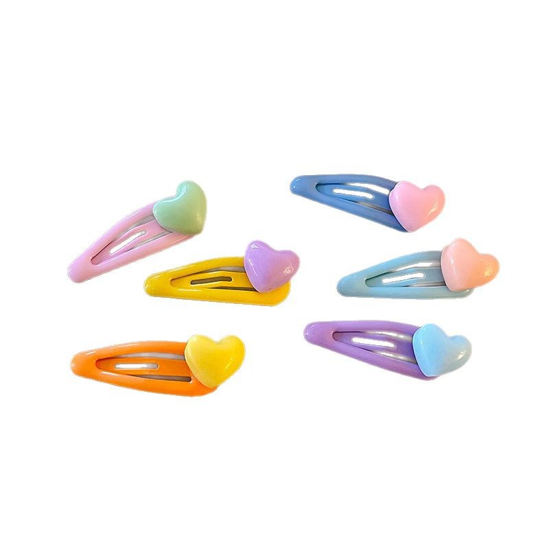 El volumen del cabello del bebé es pequeño, la flor pequeña bb clip horquilla linda mini flequillo femenino clip lateral no daña el cabello horquilla de bebé