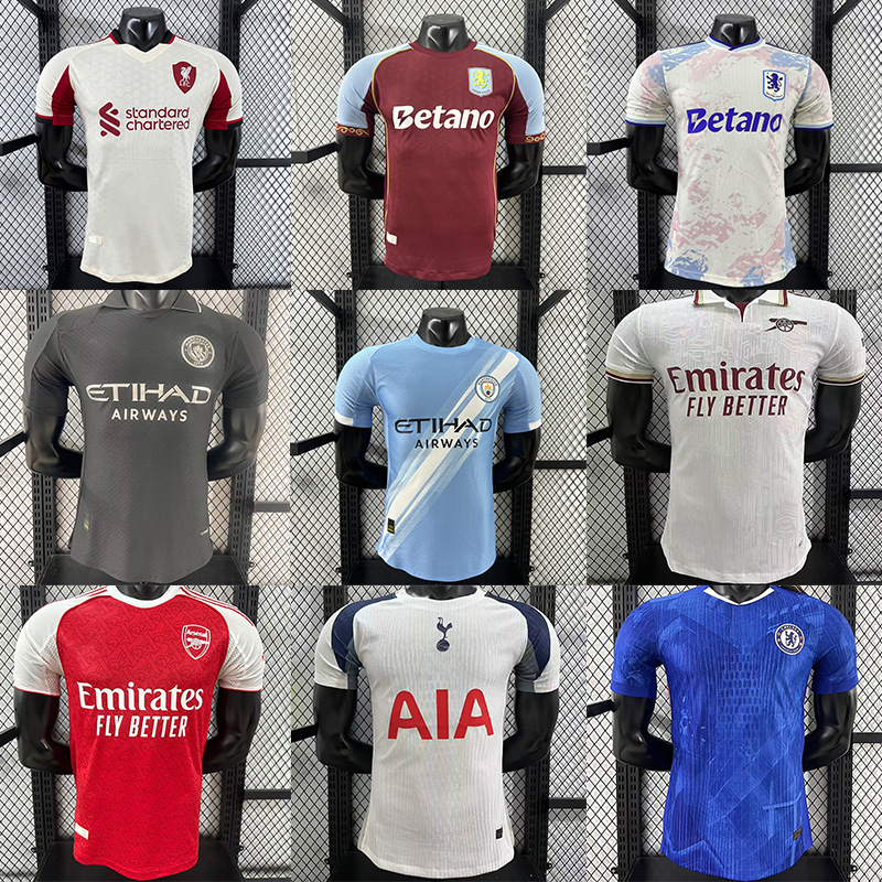 2526英超利物浦阿森纳曼城soccer jerseys阿斯顿维拉热刺球员上衣
