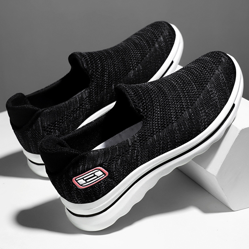 El Jin Seyuan| Zapatos de mujer zapatos casuales superficiales zapatos de par de zapatos de malla transpirables y cómodos