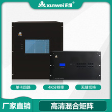高清数字混合矩阵切换器8路16路厂家会议无缝拼接视频矩阵
