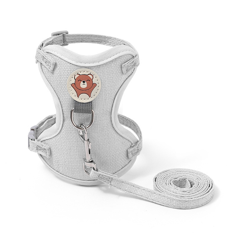 Transfronterizo nuevo chaleco de la correa del pecho del animal doméstico correa de gato perros medianos y pequeños anti-rotura correa de perro al por mayor