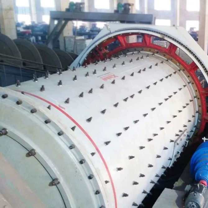 Золотая руда предварительно обрабатывается шаровой мельницей, а затем извлекается методами, такими как гравитационная сепарация/амальгамация ртутью.