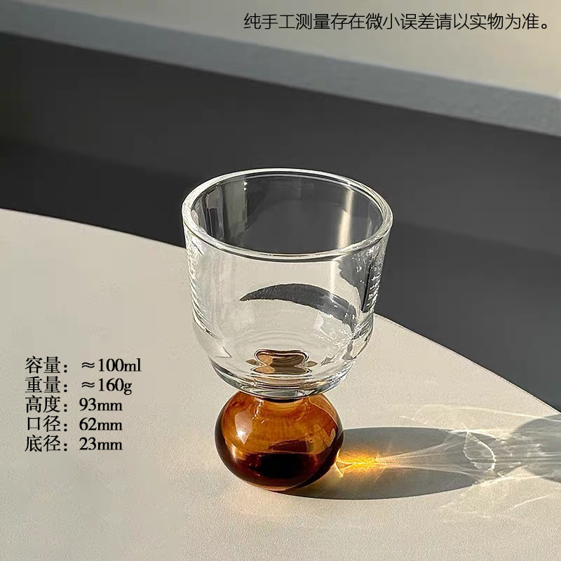 Inswind High Value High Pies Mini Glass Creatively Medieval Whiskey Taza de vino taza de vino taza de jugo