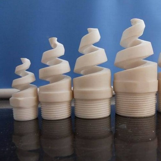 朔州市四氟实心锥形脱硫喷嘴 化工肥业耐碱除尘喷嘴