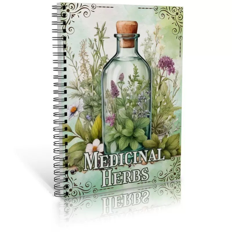 国境を越えた新製品ハンドブックシリーズ Herbal Grimoire ハーブマジックハーブ学習プランコイル|undefined