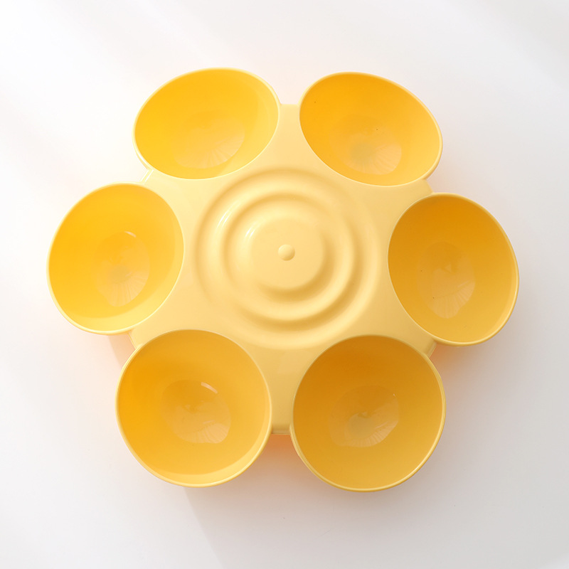 Nuevo en stock al por mayor pipetao forma de flor multifuncional tazón de alimentación para mascotas multi-mascota comestible tazón de comida para mascotas tazón