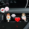 Transport, decorations for auto, perfume, cartoon pendant, cute creative aromatherapy, jewelry for beloved, long-term effect