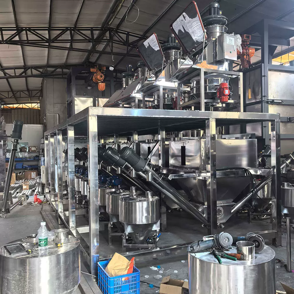 同时称智能配料机 多种粉末一料一秤同时计量 计量好复称防错系统