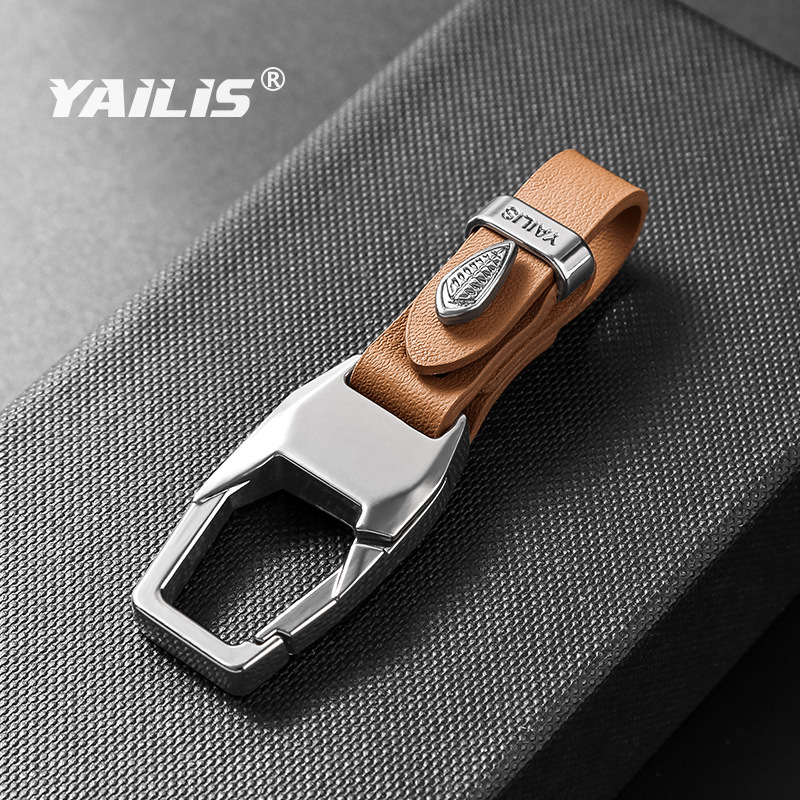 Silver square buckle [cognac color]