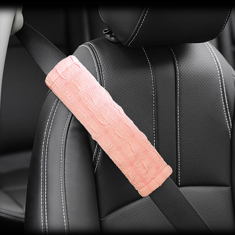 Funda Protectora Alargada para Cinturón de Seguridad de Poliéster, Suave, para Auto
