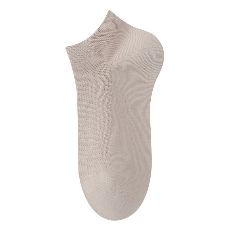 女性用靴下 夏用 薄手 綿100% メッシュ 通気性 無地 2025年新作 人気商品 卸売 湖北省諸曁市 源泉工場