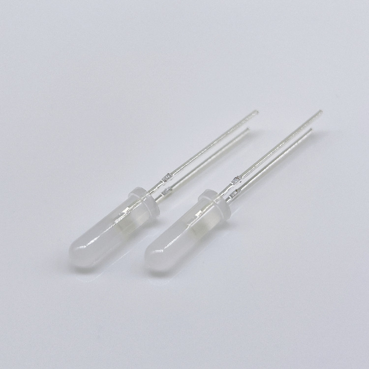 F3圆头雾状白光高10mm