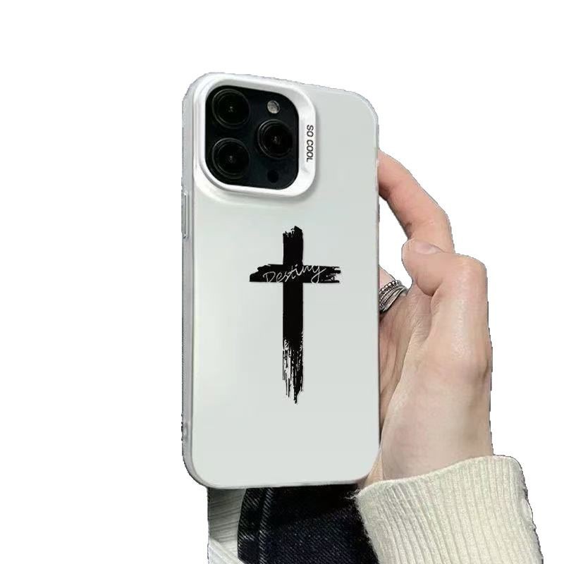 Nueva cruz para iPhone 16 funda para teléfono móvil Apple 15promax/14 anti-caída 13pro12 Europa y América 11