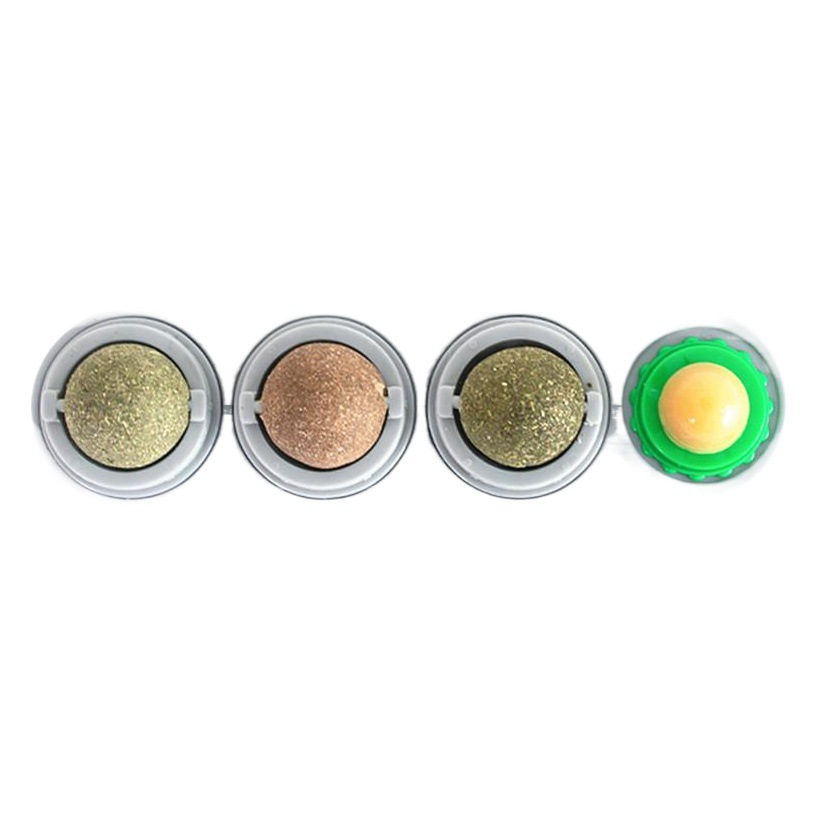 Juguete de Bola Giratoria para Gatos con Catnip, Bola de Juguete para Gatos, Golosinas para Gatos, Piruleta, Juguete para Mascotas