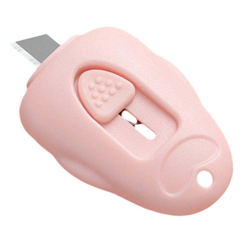 [Pingüino arte cuchillo] de dibujos animados mini portátil expreso cuchillo de oficina cuchillo lápiz estudiante corte de papel cuchillo hecho a mano