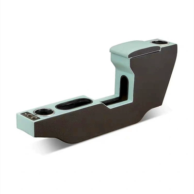 Wuling Hongguang mini armrest box integrated Hongguang miniev macaron armrest box mini interior decoration storage (Armrest box) - integrated-channel-fast-charging-version-avocado-green-front-and-rear-water-cup-holder-fast-charging