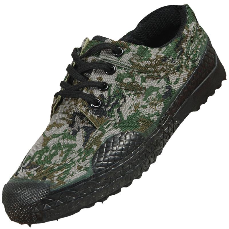 厂家直销橡胶底解放鞋作训鞋男女劳保训练鞋耐磨胶鞋军训鞋中性风