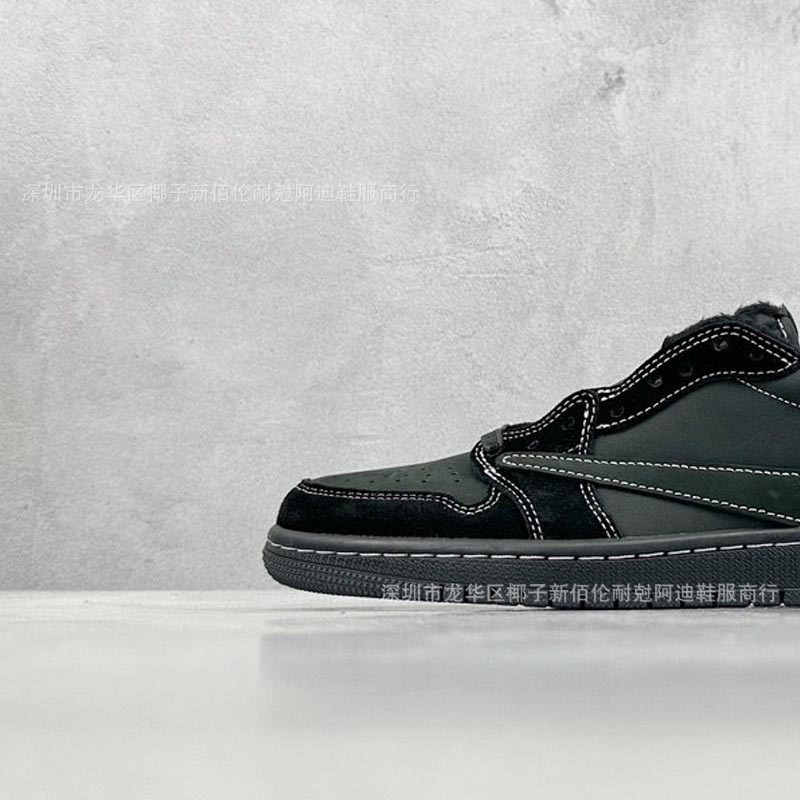 クロスボーダー Ts 共同ブランド AJ1 ロートップ バーブ フジワラ ホロウ ライトニング モカ パンダ ブラック ウォリアー メンズ レディース バスケットボール シューズ|undefined